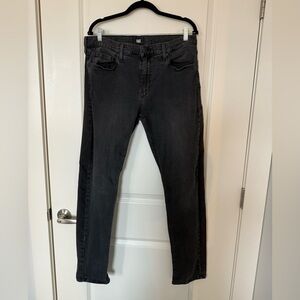 PAIGE Men's Black Slim Jeans